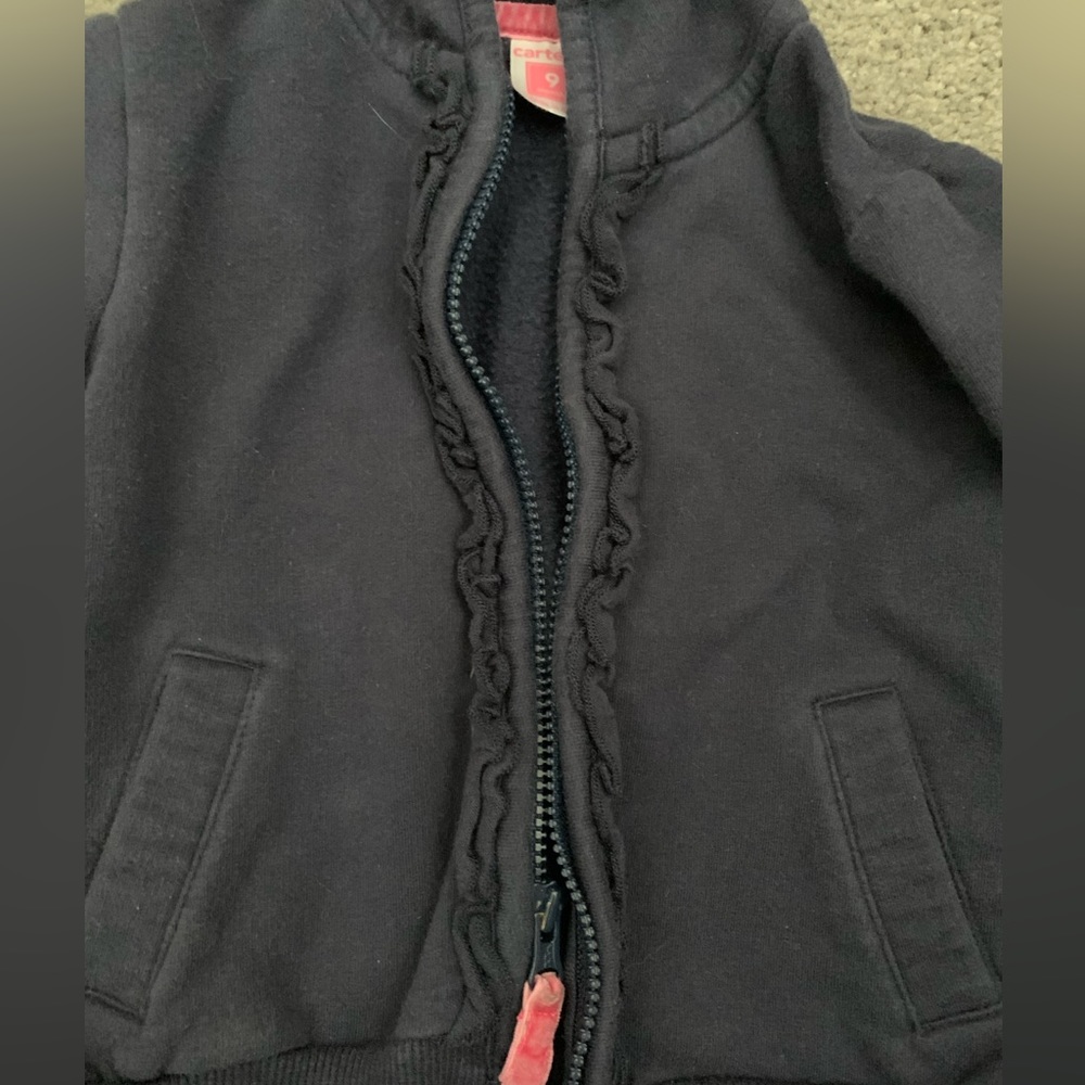 Navy carters jacket - Picture 2 of 3